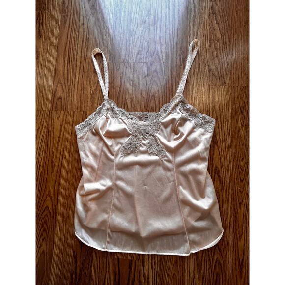 Vintage JCPenney Lace Lined Cami - Picture 1 of 5